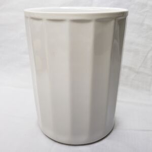 Vintage Martha Stewart White Ceramic Kitchen Utencil Holder 2003